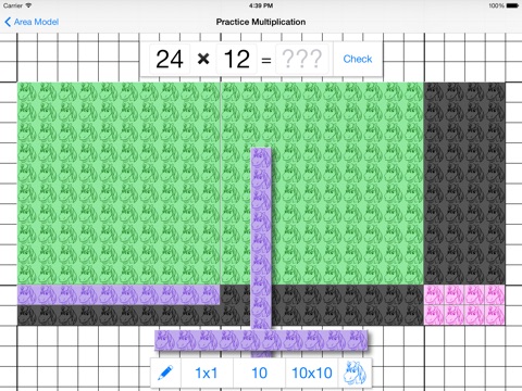 Area Model - Multiplication and Division screenshot 3