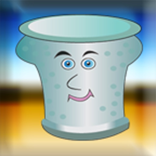 Litter Champ - Toss Paper And Cupcakes In The Garbage Can Icon
