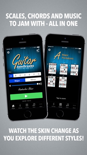 Guitar Jam Tracks - Scale Trainer & Practice Buddy(圖3)-速報App