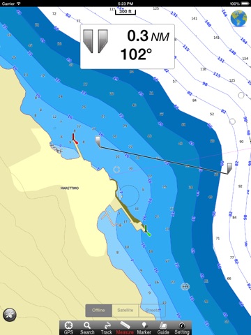 Marine: Egadi Islands HD - GPS Map Navigator screenshot 2