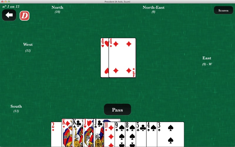 president - card game iphone screenshot 1