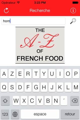 A-Z of French Food screenshot 2
