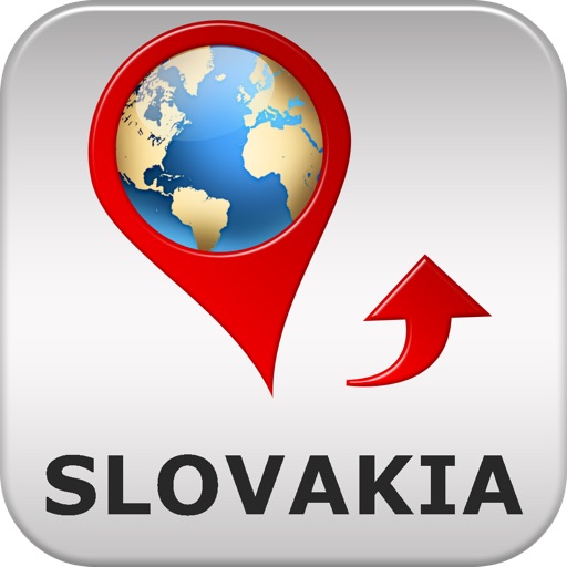Slovakia Travel Map - Offline OSM Soft icon
