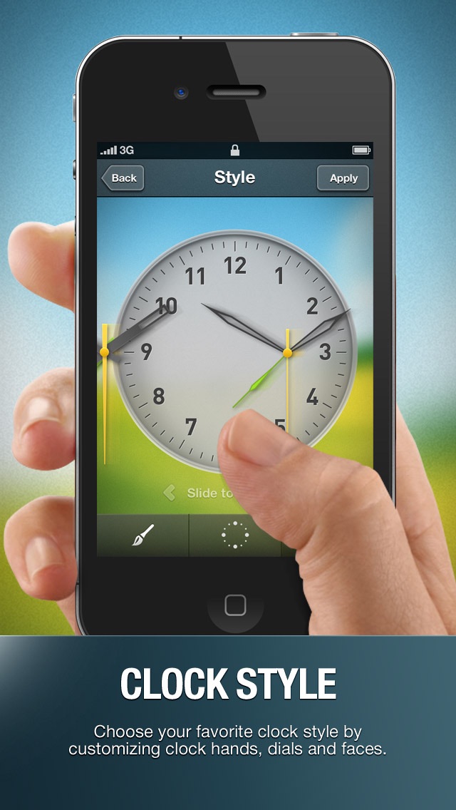 Alarm Clock Wake Up Time with musical sleep timer & local weather info Screenshot 4