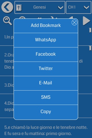 Italian Bible Offline screenshot 3