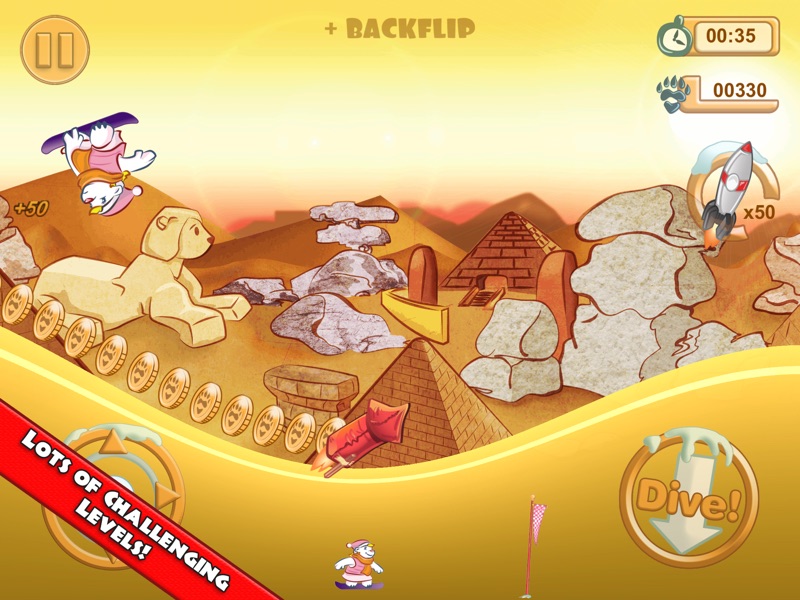 Snowboard Juegos Gratis de Carreras, Aplicaciones Gratis - Juegos Infantiles Divertidos e Adictivos screenshot 8
