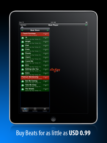 Screenshot #4 pour BeatS (R&B/Soul Edition) - Affordable Royalty-Free R&B/Soul Instrumentals