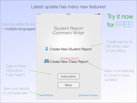 Student Report Comment Writer – Create Individualised Comments Quick and Easy! Customise with Select, Edit and Add Functions screenshot 4