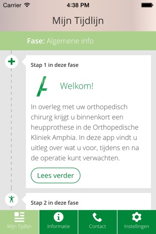 Orthopedische kliniek Amphia screenshot 2