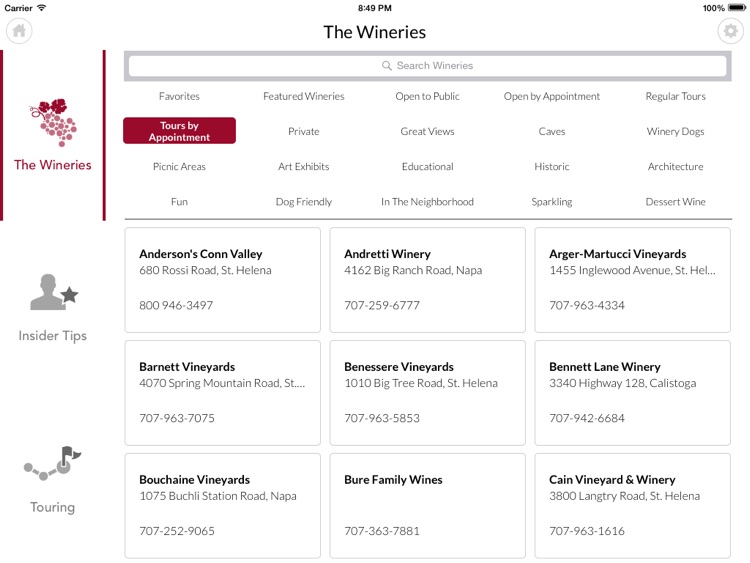 Napa Wine Project