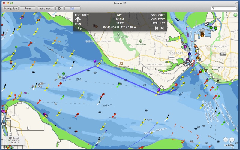 Screenshot #1 pour SeaNav UK