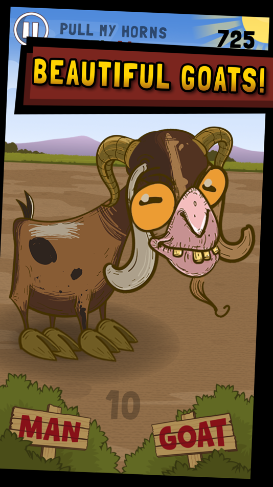 #3. Man Or Goat - a funny game about goat noises (iOS) 由: Newtquest Games Ltd