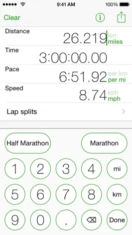 Game screenshot Pacey - Running, Jogging and Walking Pace Calculator apk