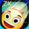 Fast Emoji Jumping Adventure ZX - Crazy Survival Rolling Frenzy