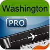 Washington National Airport Pro (DCA/IAD/BWI) Flight Tracker all Washington area airports Dulles Baltimore Reagan