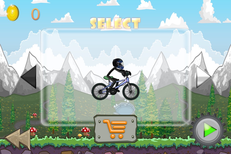 Stick-man BMX : Trials screenshot 2