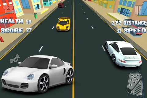 3D Space Car Marshals - A Crazy Driving Simulator Free screenshot 4