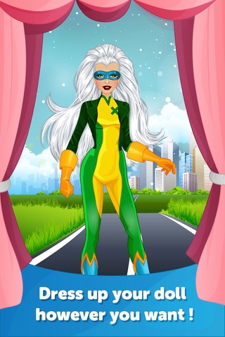 Super Hero Dress Up-Fun Doll Makeover Game screenshot 2