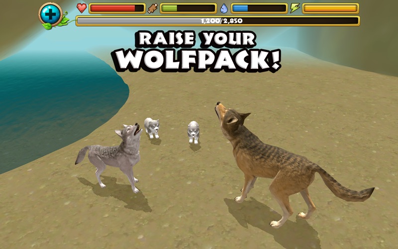 Screenshot #2 pour Wildlife Simulator: Wolf