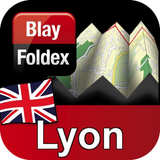 Lyon Map - Blay Foldex icon