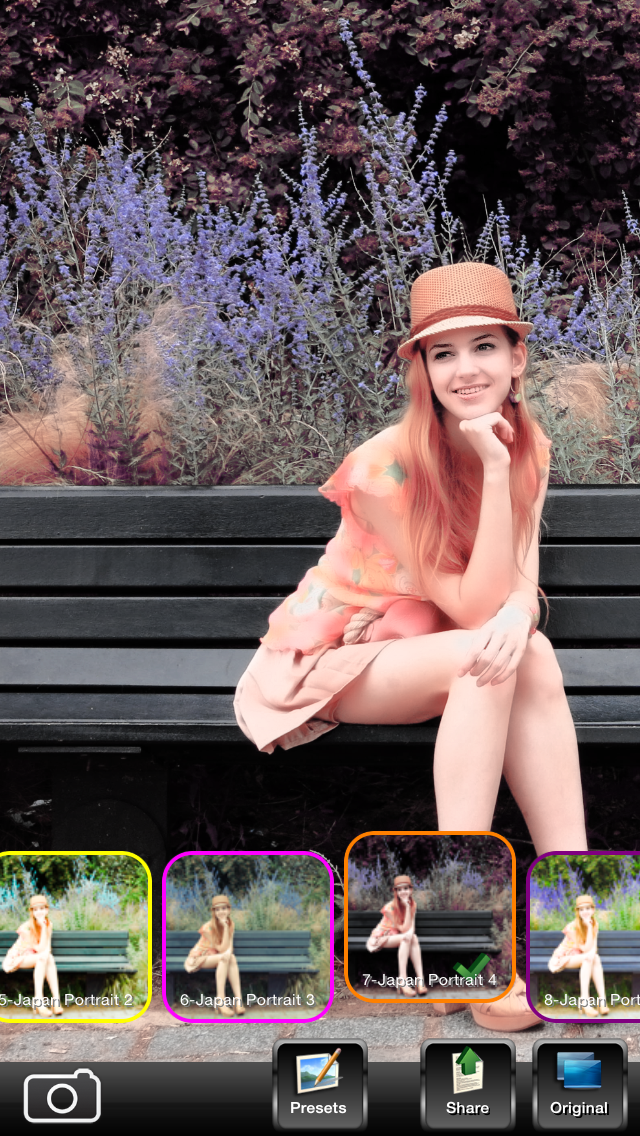 Portrait 101 in 1 Filters - enhance and retouch your photoのおすすめ画像2