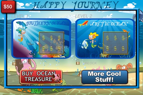 Deep Ocean Sunken Treasure Scratchers Instant Win Tickets screenshot 2