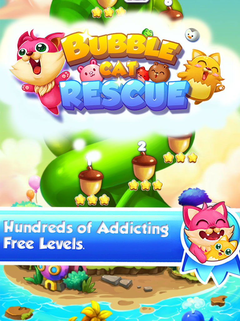 Bubble Cat Rescue