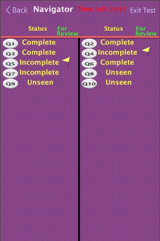 PAPAmath Practice Test Lite screenshot 4