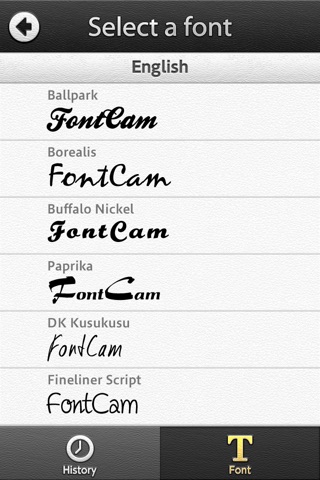 FontCam （フォントカム）写真加工カメラアプリ screenshot 3