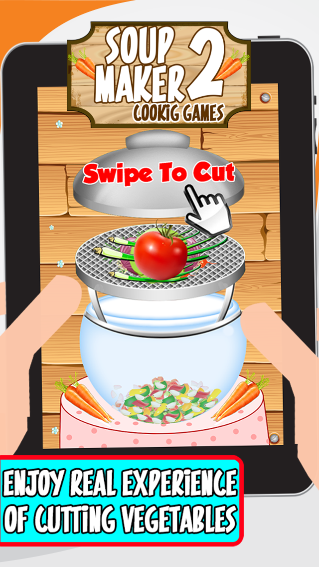 Screenshot #3 pour Hot Maker soupe Sky 2 - cibles jeux de cuisine alimentaire comme (Pizza, burger, sandwich)