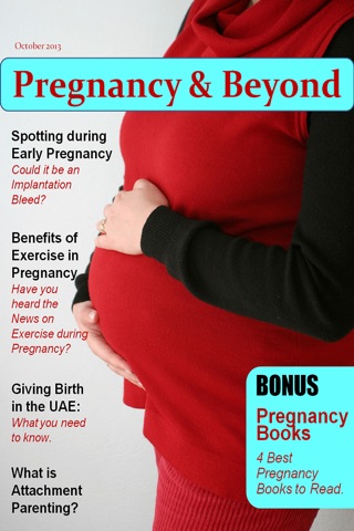 Pregnancy And Beyond - Towards a Healthy Pregnancy, Childbirth, Breastfeeding period and Beyond. screenshot 2