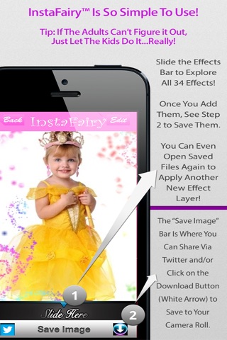 InstaFairy™ - Easy To Use Special Effects Photo Editor To Give Photos a Fairy Makeover screenshot 4