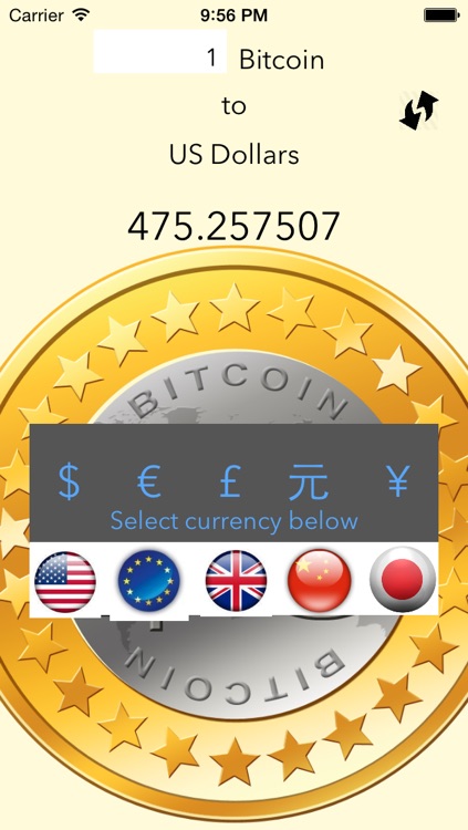 BitPulse Bitcoin to Currency Converter