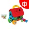 K's Kids Parents' Support Center : Deluxe Patrick Shape Sorting House (中文)