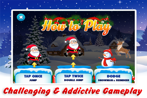 :: Go Santa Go! :: The Ultimate Endless Runner for the Christmas Holiday Season! screenshot 2