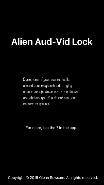 Alien Aud-Vid Lock
