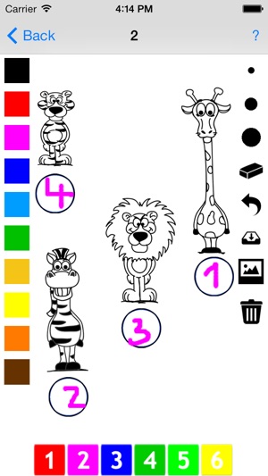 3-5歲兒童學習遊戲，遊戲和拼圖幼兒園，學前班，小學或幼兒園與海洋，動物園，農場，森林，野生動物，野生動物園，叢林，迷宮(圖4)-速報App