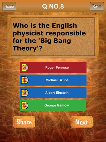 General Knowledge Quiz (Multiple Section) screenshot 3