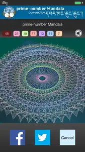 prime-number Mandala screenshot #5 for iPhone