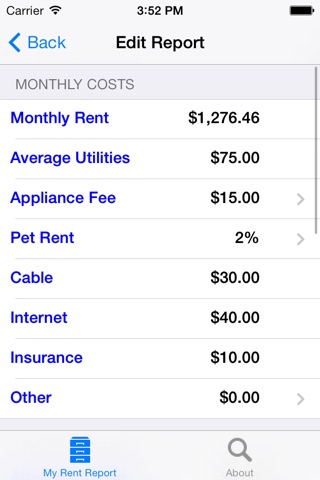 My Rent Report screenshot 3