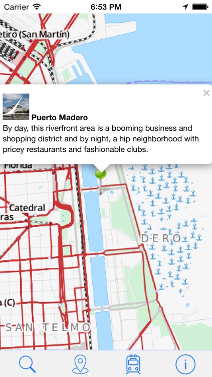Offline Map Buenos Aires - Guide, Attractions and Transport screenshot-3