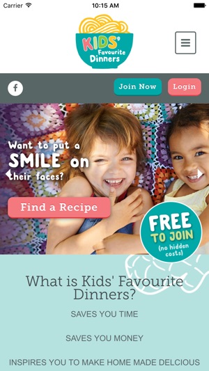 Kids' Favourite Dinners