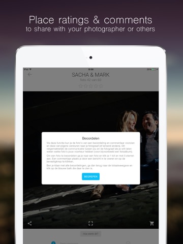 PicturePresent iPad screenshot