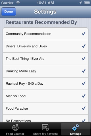 Best Restaurants Finder - For Food Network TV Channel screenshot 4