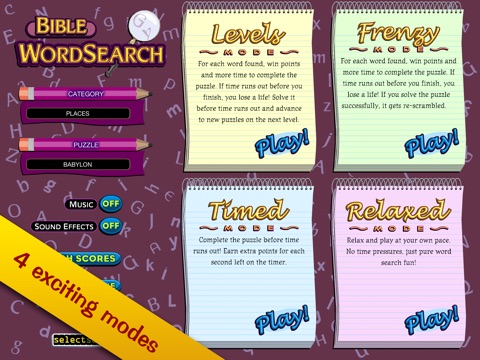 Bible Word Search! - Seek and Find Puzzles screenshot 3