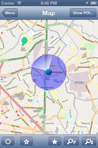 Sri Lanka Offline Map - PLACE STARS screenshot 3