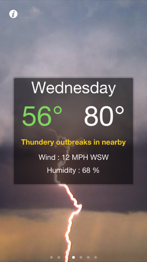 ‎Weather Motion Screenshot
