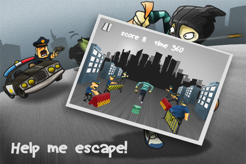 Robber Crime City Chase: Run From the Cops screenshot 2