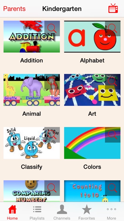 Kindergarten - Kids Learning Video Library