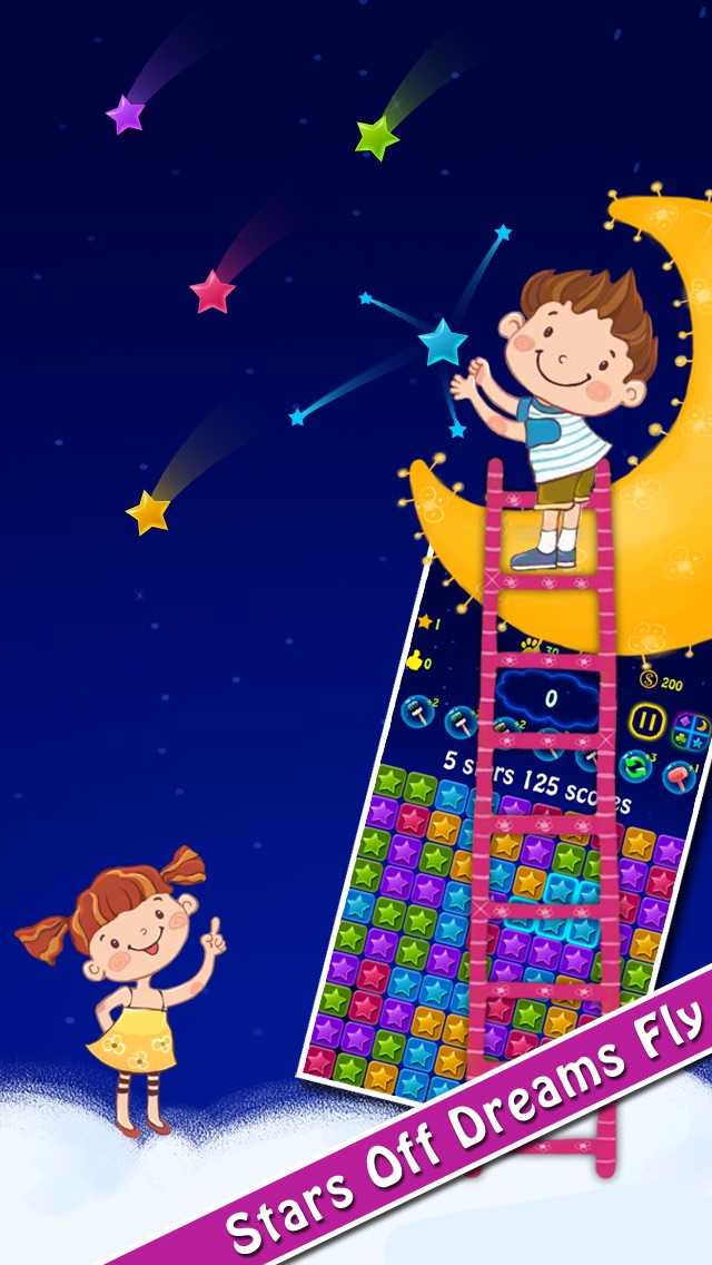 Lucky Stars 2 - A Free Addictive Star Crush Game To Pop All Stars In The Skyのおすすめ画像1
